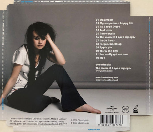 Kim Hoorweg : My Recipe For A Happy Life (CD, Album)