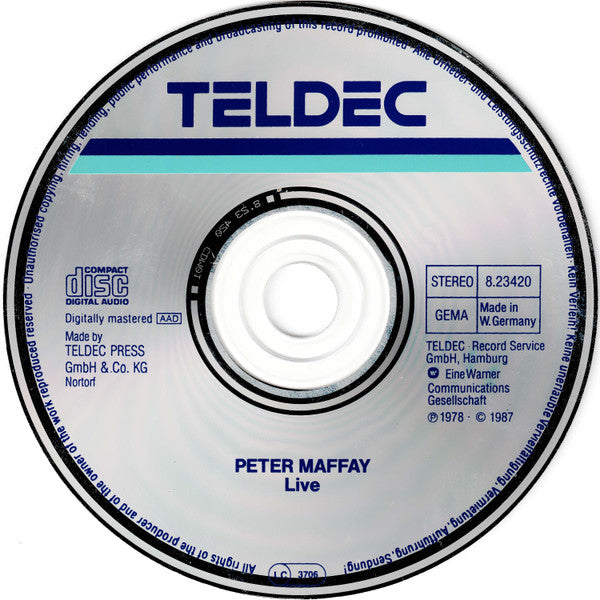 Peter Maffay : Live (CD, Album)