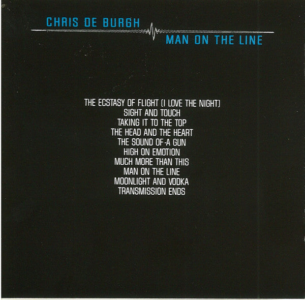 Chris de Burgh : Man On The Line (CD, Album, RE)