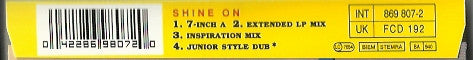 Degrees Of Motion Featuring Biti Strauchn With Kit West : Shine On (CD, Single)