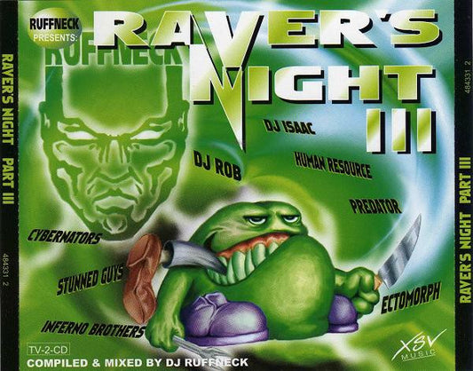 DJ Ruffneck : Raver's Night III (2xCD, Comp, P/Mixed)