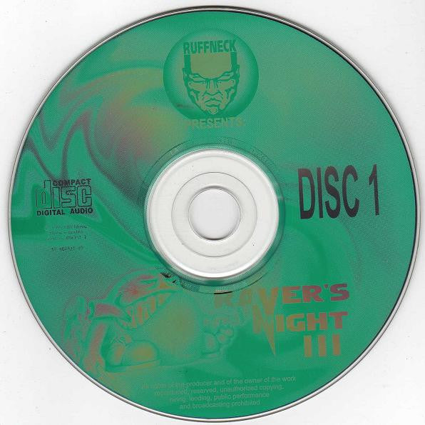 DJ Ruffneck : Raver's Night III (2xCD, Comp, P/Mixed)