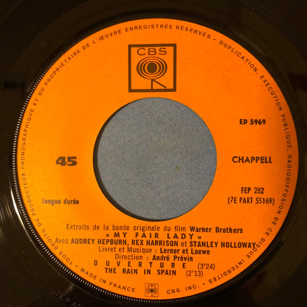 Lerner & Loewe : My Fair Lady - Extraits De La Bande Originale Du Film Warner Bros (7", EP)