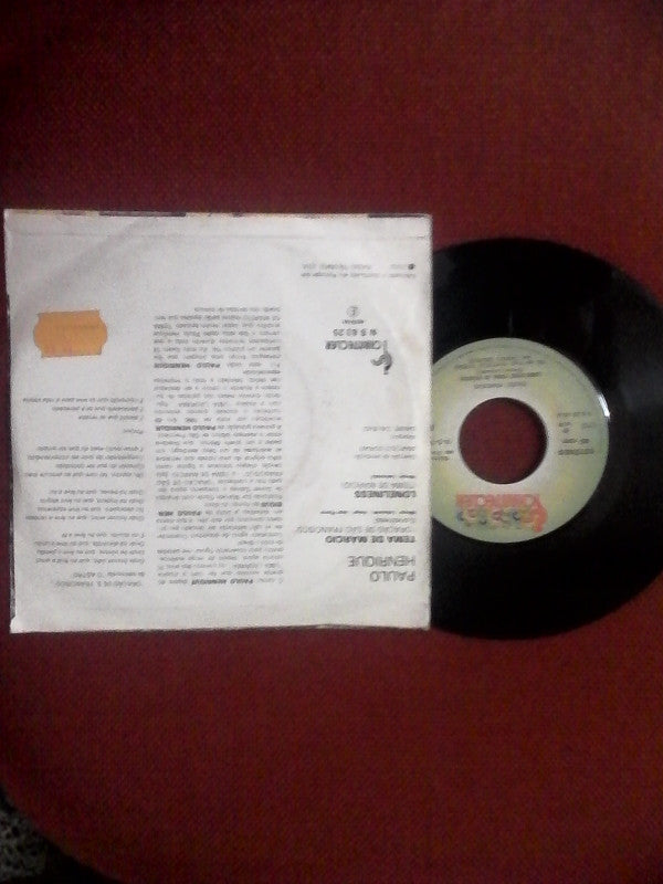 Paulo Henrique (7) : Loneliness (Tema De Márcio) (7", Single)