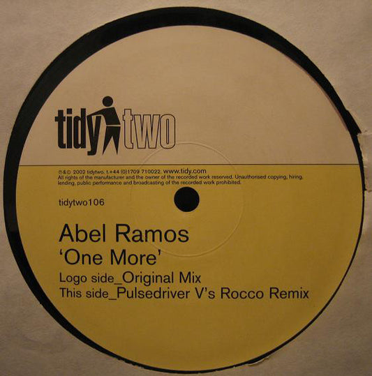 Abel Ramos : One More (12")