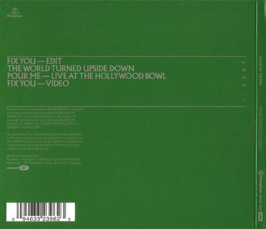 Coldplay : Fix You (CD, Single, Enh)