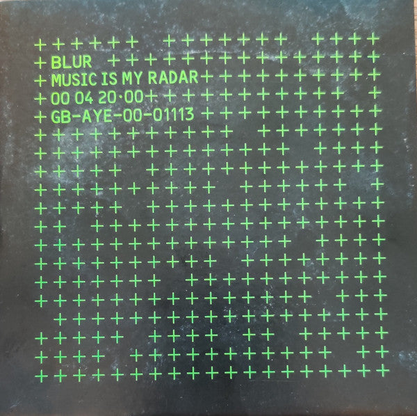 Blur : Music Is My Radar (CD, Single, Promo)