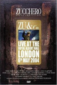 Zucchero : Zu & Co. - Live At The Royal Albert Hall London 6th May 2004 (DVD-V, PAL)