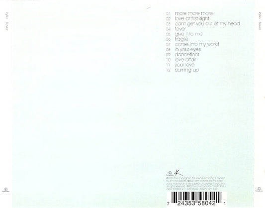 Kylie Minogue : Fever (CD, Album)