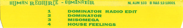Human Resource 44 M* : Dominator (CD, Maxi)