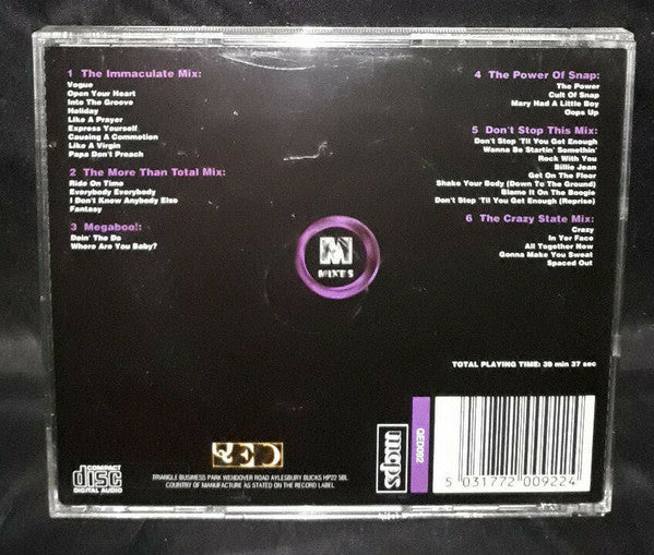 The Vision Mastermixers : Immaculate Mixes (CD, Album, Mixed)