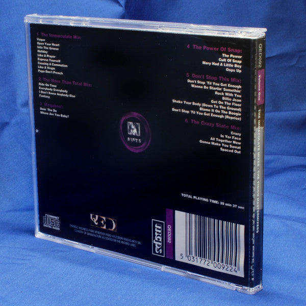 The Vision Mastermixers : Immaculate Mixes (CD, Album, Mixed)