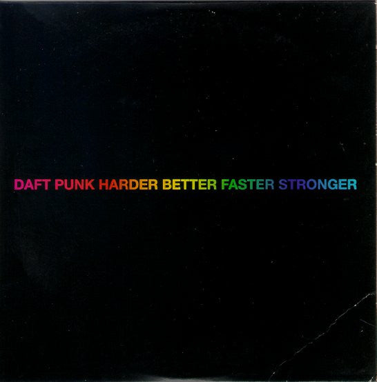 Daft Punk : Harder Better Faster Stronger (CD, Single, Promo, Car)