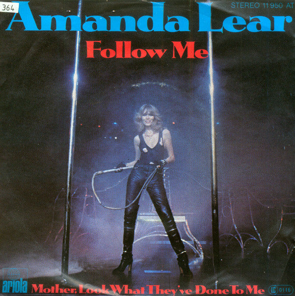 Amanda Lear : Follow Me (7", Single, Son)