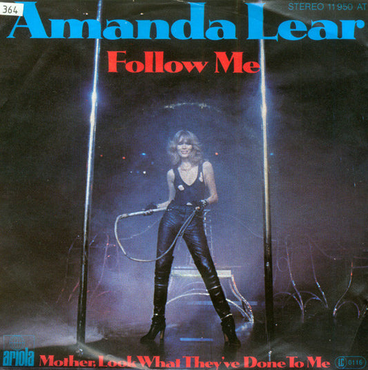 Amanda Lear : Follow Me (7", Single, Son)
