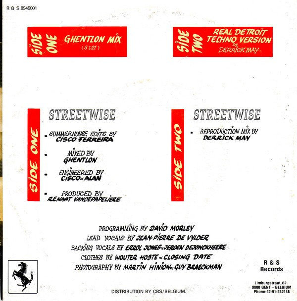 B-Art : Streetwise (7", Single)