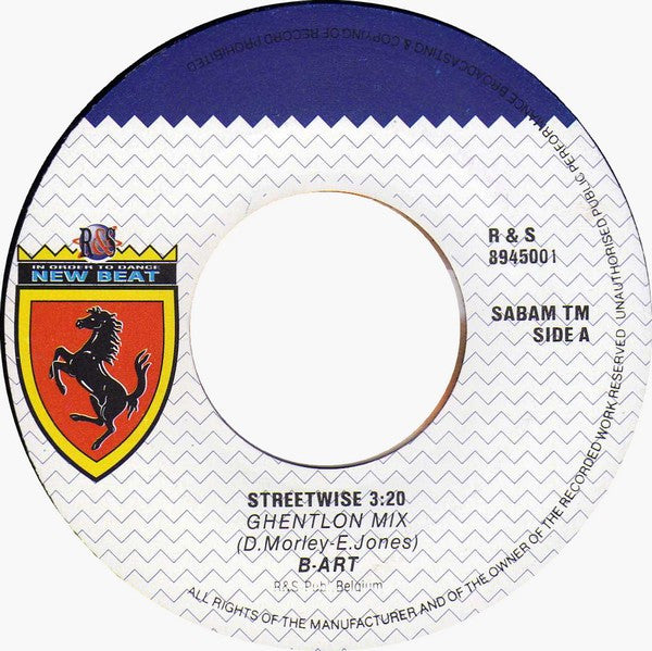 B-Art : Streetwise (7", Single)