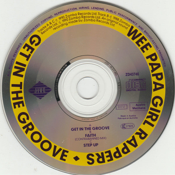 Wee Papa Girl Rappers : Get In The Groove (CD, Single)