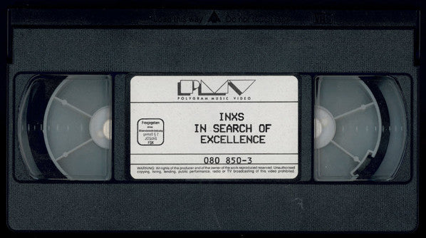 INXS : In Search Of Excellence (VHS, PAL)