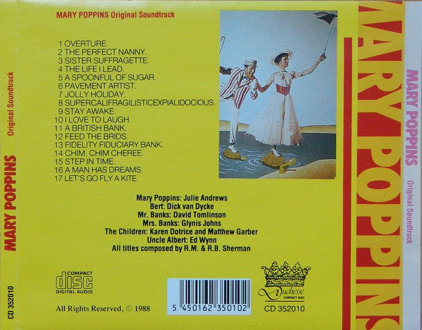 Various : Mary Poppins (Original Soundtrack) (CD, Album)