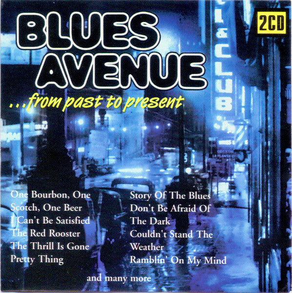 Various : Blues Avenue ...From Past To Present (2xCD, Comp)