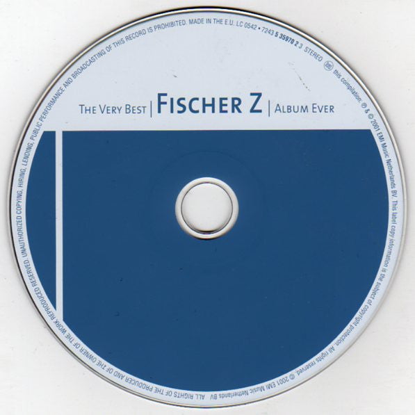 Fischer-Z : The Very Best Fischer Z Album Ever (CD, Comp)