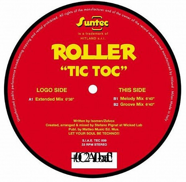 Roller (2) : Tic Toc (12")