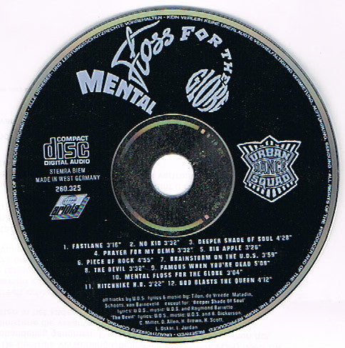 Urban Dance Squad : Mental Floss For The Globe (CD, Album)