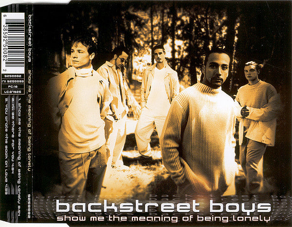 Backstreet Boys : Show Me The Meaning Of Being Lonely (CD, Single)