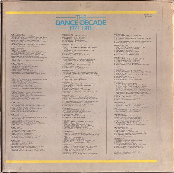 Various : The Dance Decade 1973-1983 (14xLP, Comp, Ltd + Box)