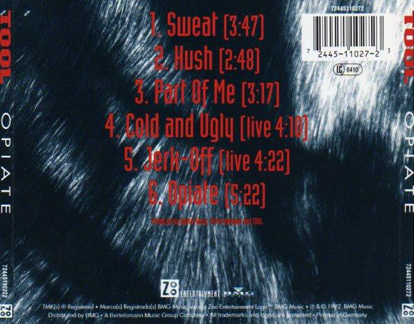 Tool (2) : Opiate (CD, EP, RP)