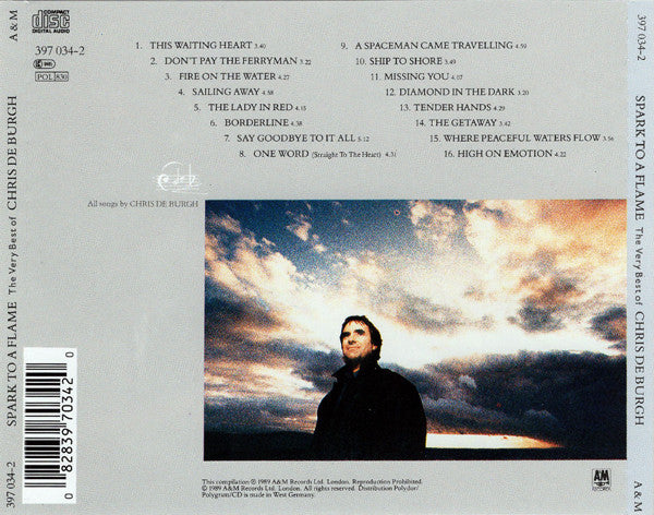 Chris De Burgh : Spark To A Flame (The Very Best Of Chris De Burgh) (CD, Comp)
