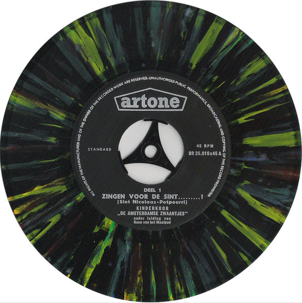 De Amsterdamse Zwaantjes : Zingen Voor De Sint (7", EP, Mul)