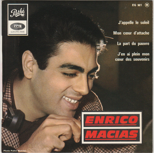 Enrico Macias : J'appelle Le Soleil (7", EP, RP)