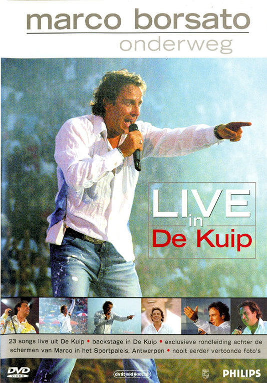 Marco Borsato : Onderweg (Live In De Kuip) (DVD-V, PAL, Dol)