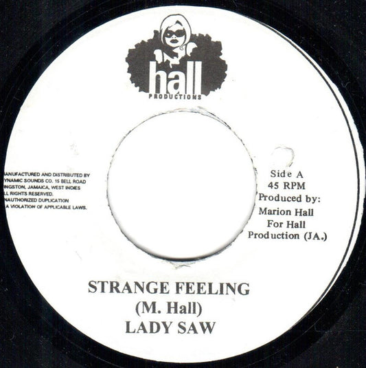 Lady Saw : Strange Feeling (7")