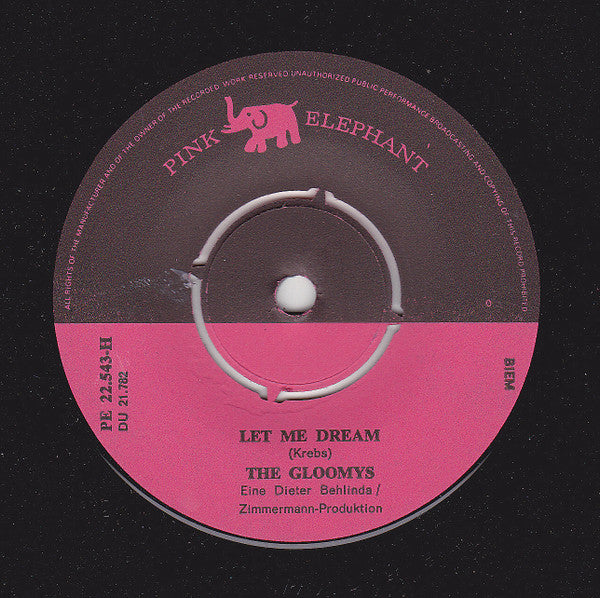 The Gloomys : I'm A Bum (7", Single)