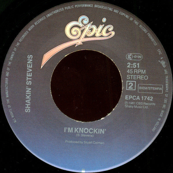Shakin' Stevens : Oh Julie (7", Single)