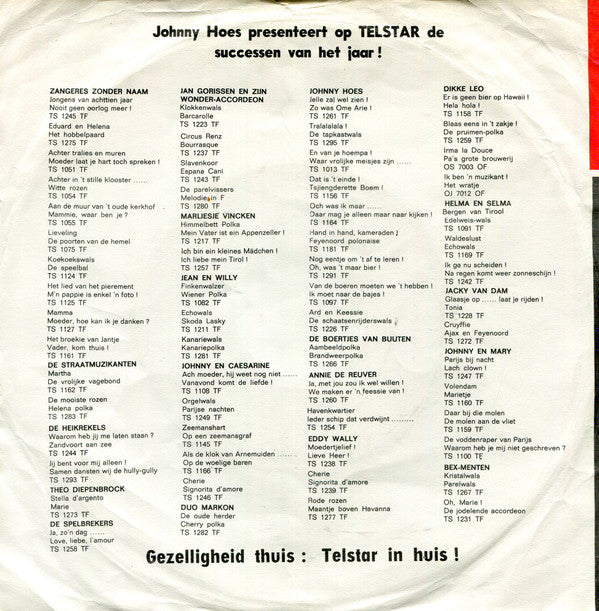 Jerry En Mary Bey : Apachendwang / 's Nachts In Mijn Dromen (7", Single)