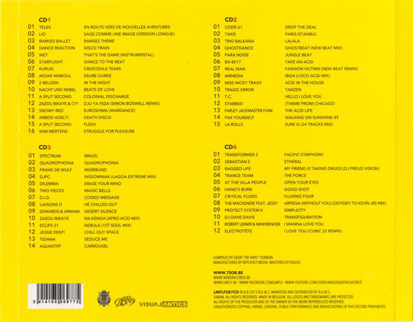 Various : TSOB - The Sound Of Belgium Vol. 2 (4xCD, Comp)