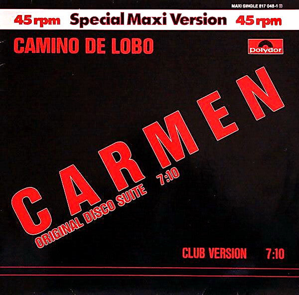 Camino De Lobo : Carmen (12", Maxi)