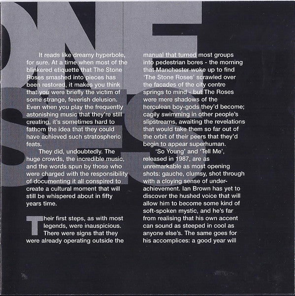 The Stone Roses : The Complete Stone Roses (CD, Comp, RP)
