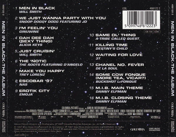 Various : Men In Black - The Album (CD, Album)