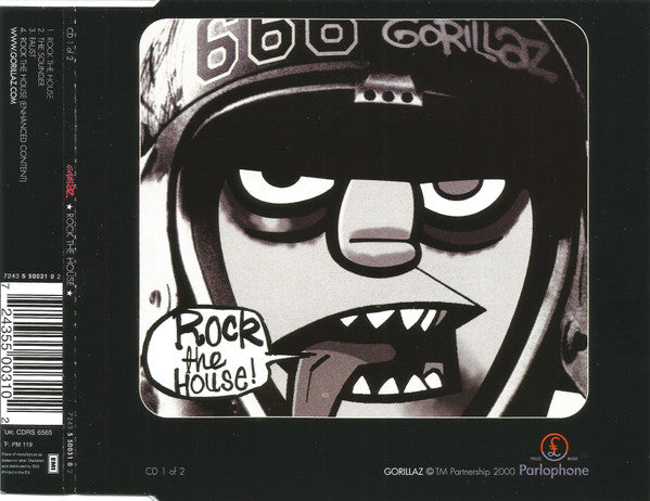 Gorillaz : Rock The House (CD, Single, Enh, CD1)