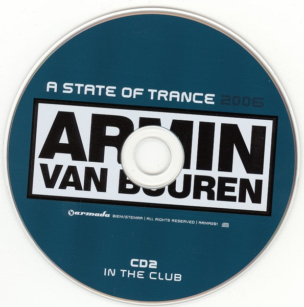 Armin van Buuren : A State Of Trance 2006 (2xCD, Mixed)
