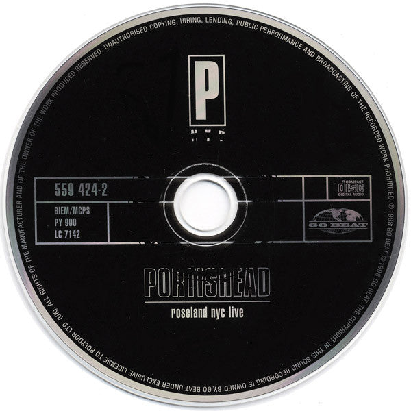 Portishead : Roseland NYC Live (CD, Album, RP, Uni)