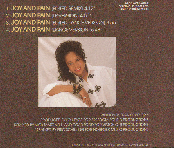 Donna Allen : Joy And Pain (CD, Maxi, Sil)
