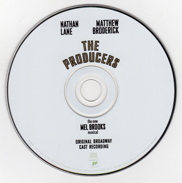 "The Producers" Original Broadway Cast : The Producers (Original Broadway Cast Recording) (CD, Album)