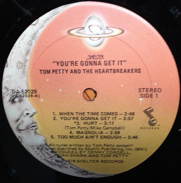 Tom Petty And The Heartbreakers : You're Gonna Get It! (LP, Album, Kee)
