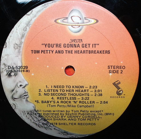 Tom Petty And The Heartbreakers : You're Gonna Get It! (LP, Album, Kee)